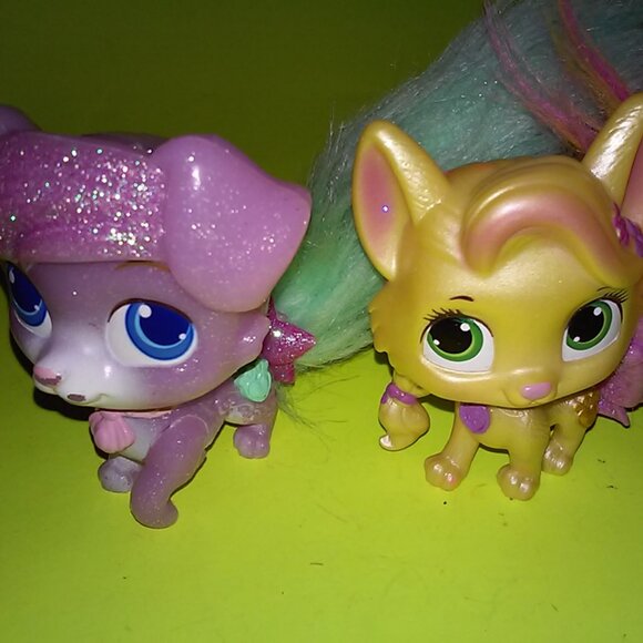 Disney Princess Doll Palace Pets Furry Summer Cat & Matey Puppy - Picture 2 of 6
